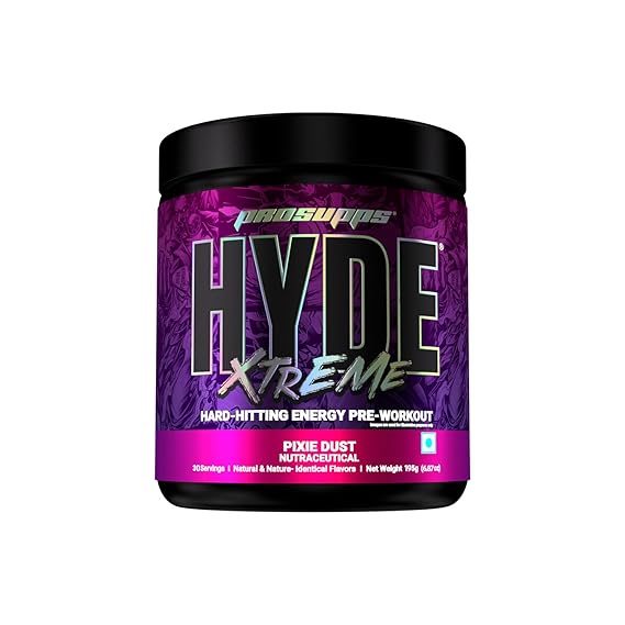 ProSupps Hyde Xtreme Hard-Hitting Energy Pre Workout -Pixie Dust 30 serving